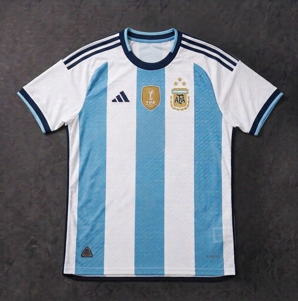 Argentina 2026 Home Jersey — Sky Blue / White
