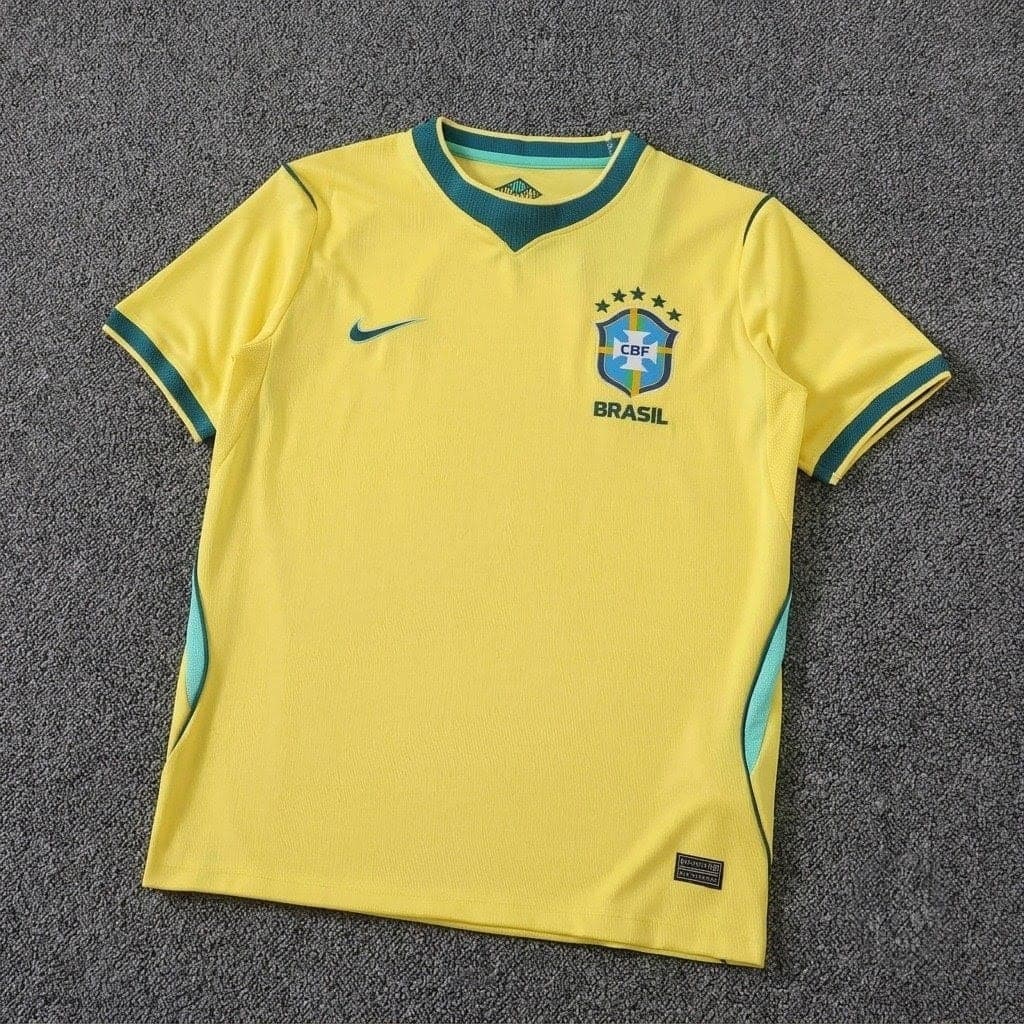 Brazil 2026 Home Jersey — Yellow / Green