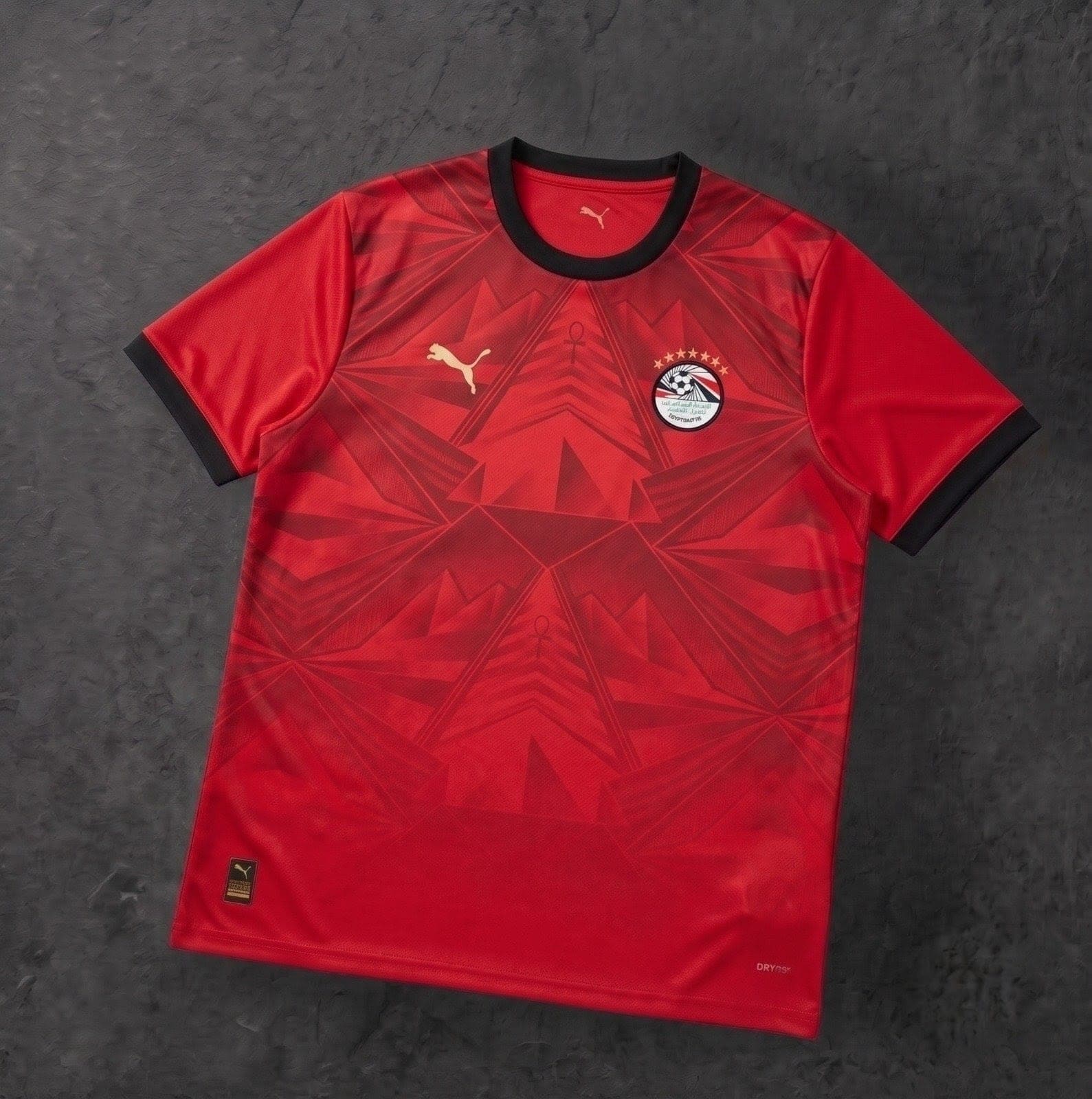 Egypt 2026 Home Jersey — Red / Black