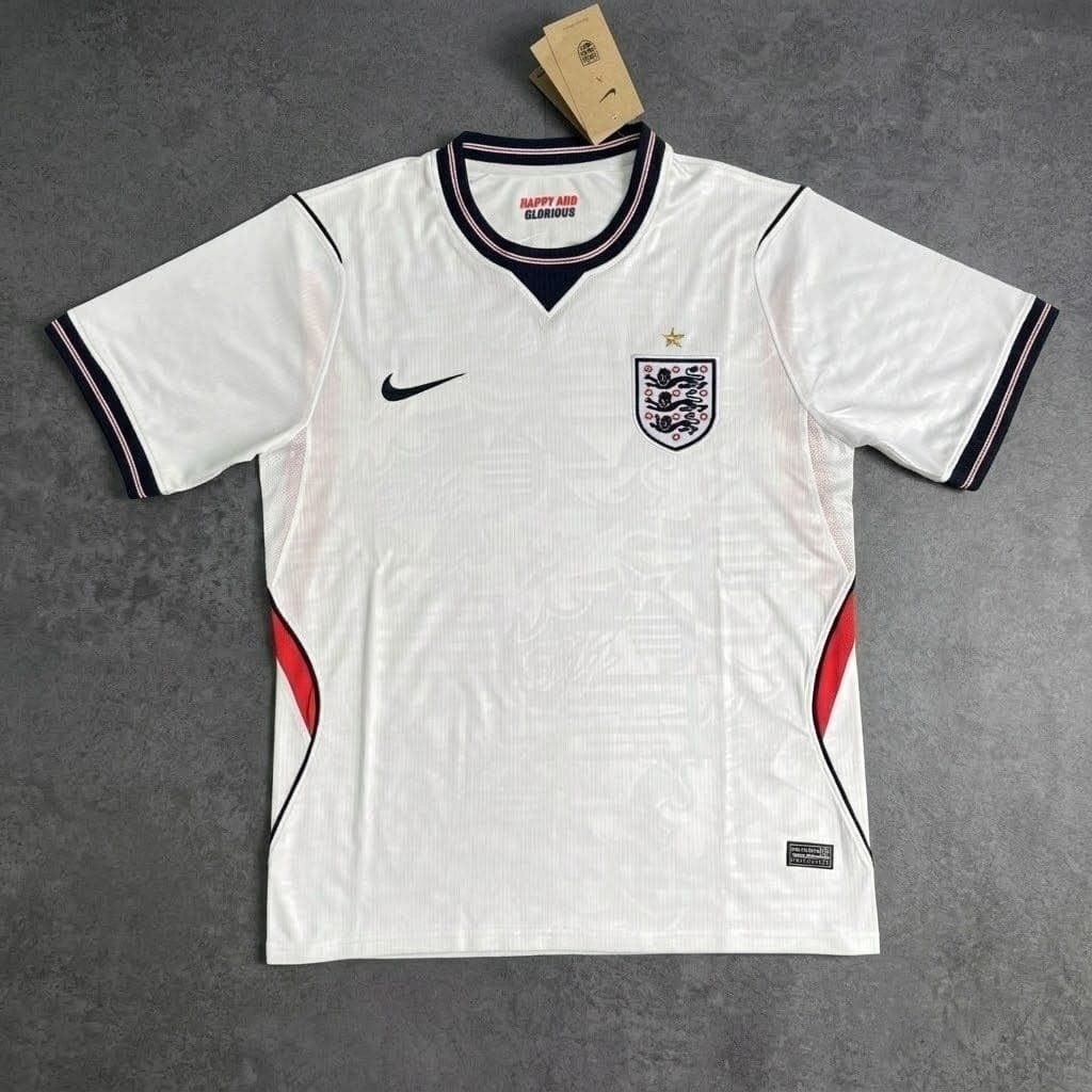 England 2026 Home Jersey — White / Navy